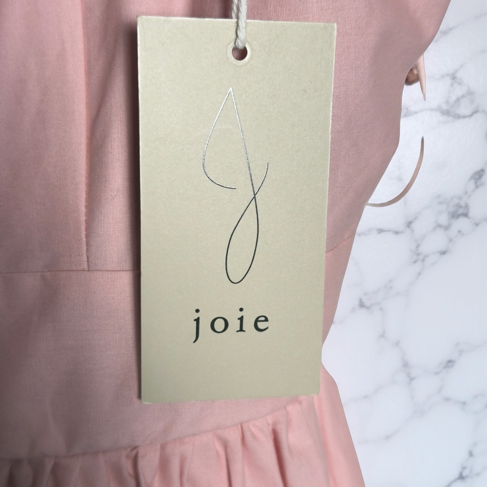 New Joie Woman’s Pink Floral Midi Summer Dress Size XL - Picture 10 of 13
